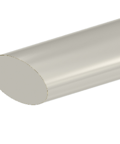 Elliptical ultra-fine nitinol wires